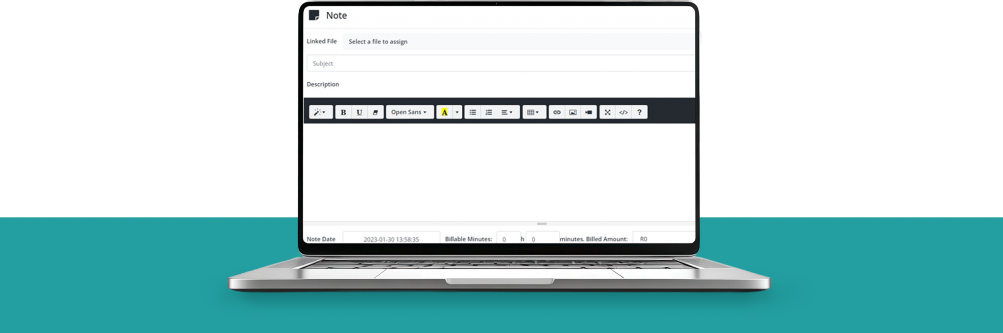 product notes dictation
